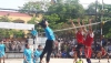 Trận chung kết giữa đội bóng HND xã Bình Đào và Bình Nam