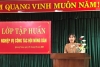 Đ/c Lê Thị Minh Tâm - TUV - Chủ tịch HND tỉnh khai mạc và triển khai nội dung chuyên đề tại hội nghị