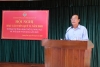 Đ.c Trần Khắc Thắng – Phó trưởng Ban Tuyên giáo Tỉnh ủy, Báo cáo viên Trung ương truyền đạt tại Hội nghị