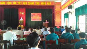 Hội Nông dân xã Đại Hồng ra mắt "Chi hội không có con em nông dân chống khám, chống lệnh "