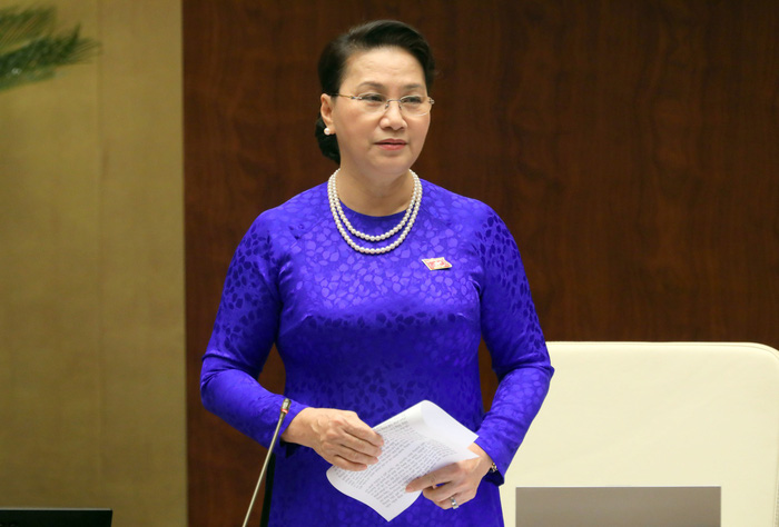 Chủ tịch Quốc hội Nguyễn Thị Kim Ngân. Ảnh: tuoitre.vn