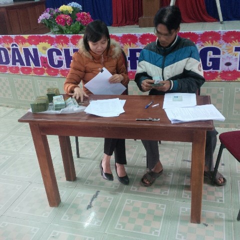 Hội Nông dân thị xã Điện Bàn giải ngân Quỹ hỗ trợ nông dân đợt 1 - 2019