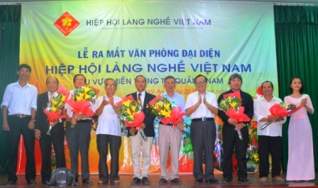 Lễ ra mắt văn phòng Hiệp hội làng nghề Việt Nam tại Quảng Nam