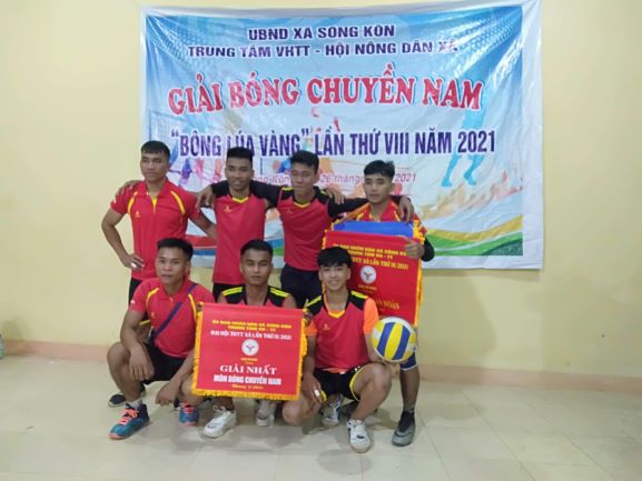 Đông Giang – HND cơ sở tổ chức giải bóng chuyền “Bông lúa vàng”