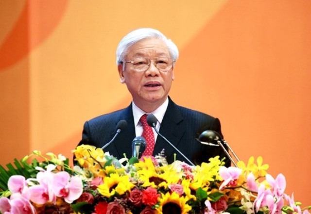 Tổng Bí thư Ban Chấp hành Trung ương Đảng Cộng sản Việt Nam Nguyễn Phú Trọng.