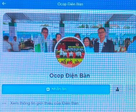 Trang mạng xã hội Facebook OCOP Điện Bàn