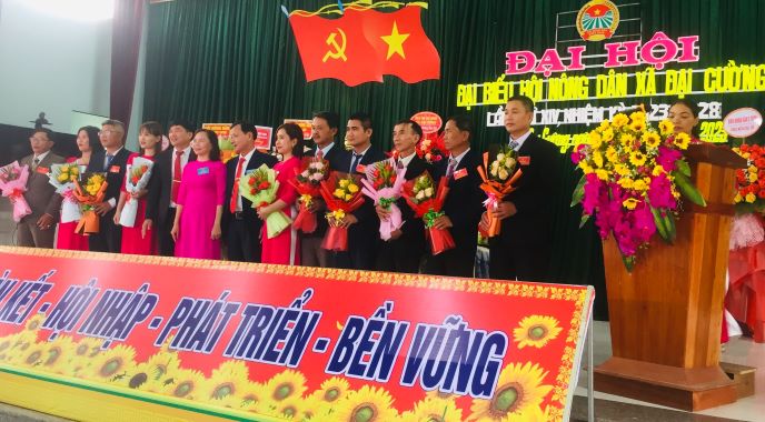 Ban Chấp hành HND xã Đại Cường, huyện Đại Lộc ra mắt Đại hội