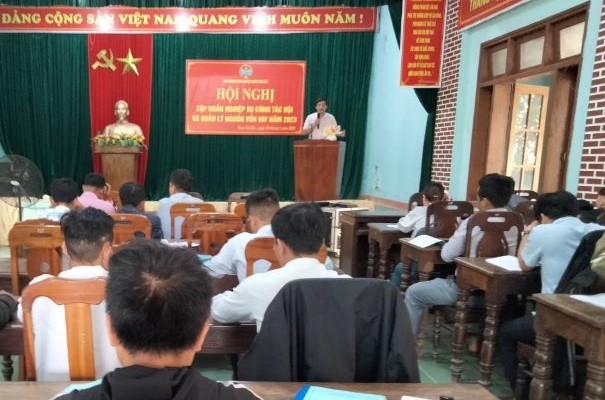 Hội Nông dân huyện Nam Trà My tổ chức Hội nghị tập huấn công tác Hội và quản lý các nguồn vốn vay năm 2023