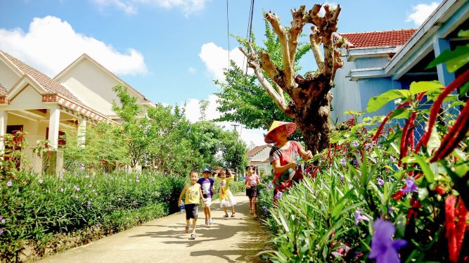 Năm 2023, Phú Ninh phấn đấu cơ bản hoàn thành các tiêu chí mô hình thôn thông minh tại 2 thôn ở xã Tam Phước và Tam Thái. Ảnh: N.P