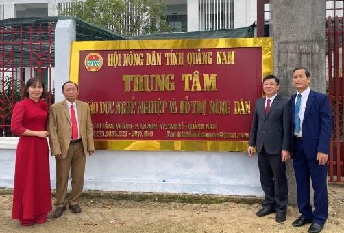 Trung tâm Giáo dục nghề nghiệp và hỗ trợ nông dân tỉnh Quảng Nam