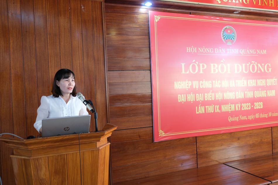 Quảng Nam - Quán triệt Nghị quyết Đại hội  Hội Nông dân tỉnh lần thứ IX, nhiệm kỳ 2023-2028