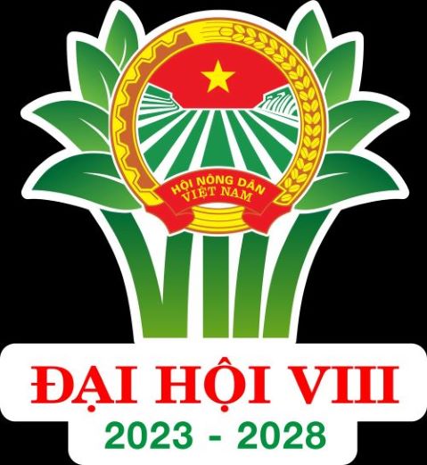 Logo Đại hội đại biểu Hội Nông dân Việt Nam lần thứ VIII, nhiệm kỳ 2023 - 2028