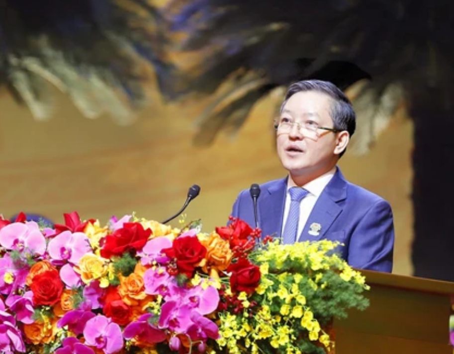 Đồng chí Lương Quốc Đoàn, Ủy viên Ban Chấp hành Trung ương Đảng, Chủ tịch Ban chấp hành Trung ương Hội Nông dân Việt Nam khóa VIII thay mặt Đoàn Chủ tịch đã phát biểu Bế mạc Đại hội.