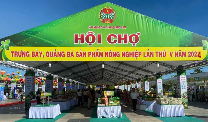 Hội chợ quảng bá sản phẩm nông nghiệp lần thứ 5 - Hội thi cán bộ Hội giỏi năm 2024 sẽ diễn ra tại Quảng trường 24/3, TP Tam Kỳ